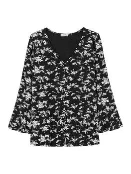 Лонгслив sheego by Joe Browns Shirt, черный