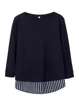 Лонгслив SHEEGO Shirt, ночной синий