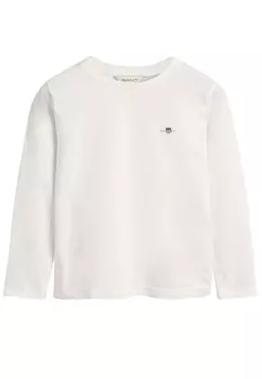 Лонгслив SHIELD GANT, белый