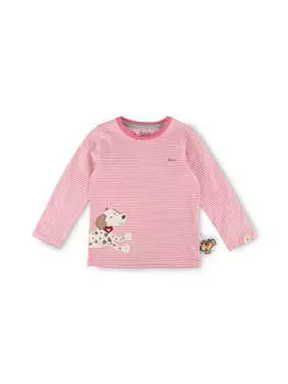 Лонгслив Sigikid, цвет rosa/wei