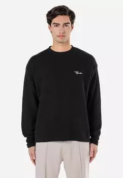 Лонгслив SIGNAR OVERSIZED WAFFLE LONGSLEEVE Pegador, черный