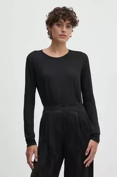 Лонгслив Sisley, черный