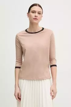 Лонгслив Sisley, коричневый