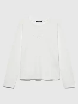 Лонгслив Sisley Longsleeve, белый