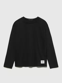 Лонгслив Sisley Longsleeve, черный
