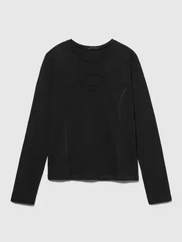 Лонгслив Sisley Longsleeve, черный