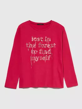 Лонгслив Sisley Longsleeve, красный