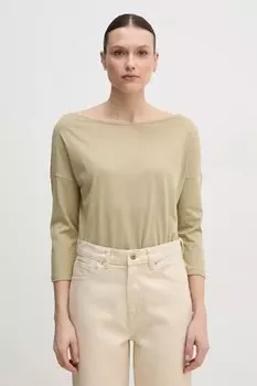 Лонгслив Sisley, зеленый