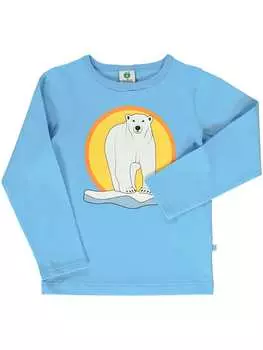 Лонгслив Smfolk, цвет blau/gelb