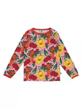 Лонгслив Smfolk, розовый