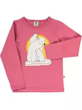 Лонгслив Smfolk, розовый