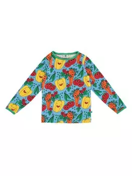 Лонгслив Smfolk, синий