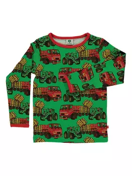 Лонгслив Smfolk, зеленый