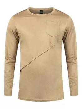 Лонгслив Smilodox EVAN, песочный