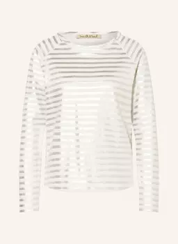 Лонгслив Smith & Soul, кремовый/серебряный