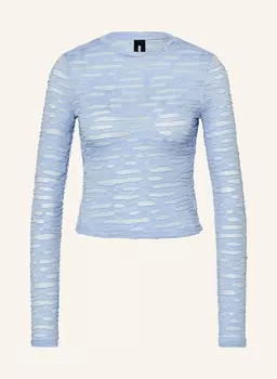 Лонгслив снсандра SOMETHINGNEW, светло-голубой