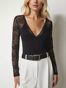 Лонгслив So You, черный