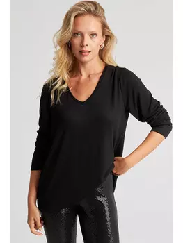 Лонгслив So You, черный