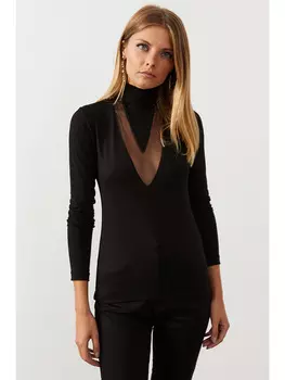 Лонгслив So You, черный