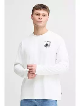 Лонгслив !SOLID, белый