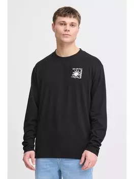 Лонгслив !SOLID, черный