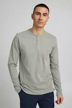 Лонгслив !SOLID Langarmshirt, зеленый