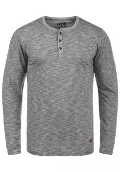 Лонгслив !Solid MIGOS, пятнистый серый