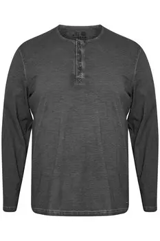 Лонгслив !Solid TIMUR, черный