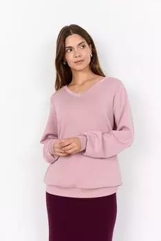 Лонгслив Soyaconcept Shirt, светло-розовый