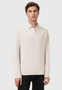Лонгслив STATTEN - Polo shirt AllSaints, белый