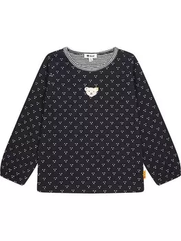Лонгслив Steiff Longsleeve, черный