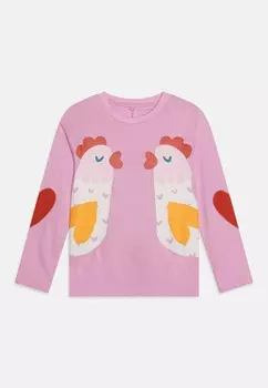 Лонгслив Stella McCartney Kids, розовый