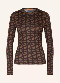 Лонгслив STINE GOYA, бежевый/черный