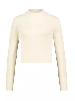 Лонгслив Stitch & Soul, кремовый