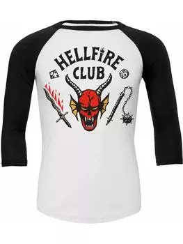 Лонгслив Stranger Things, белый