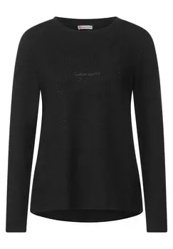 Лонгслив Street One, черный