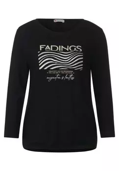 Лонгслив Street One, черный