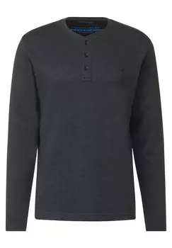 Лонгслив Street One MEN Shirt, антрацит