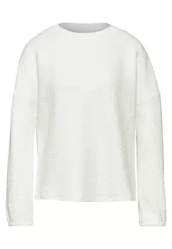 Лонгслив STREET ONE Shirt, белый