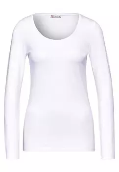 Лонгслив STREET ONE Shirt, белый