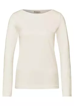 Лонгслив STREET ONE Shirt, белый