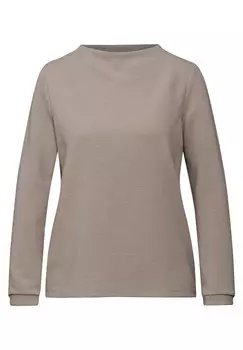 Лонгслив STREET ONE Shirt, бежевый