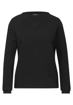 Лонгслив STREET ONE Shirt, черный