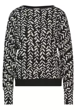 Лонгслив STREET ONE Shirt, черный