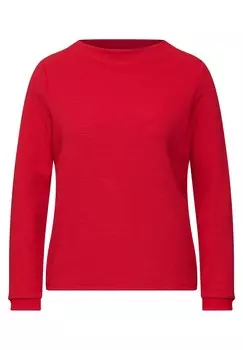 Лонгслив STREET ONE Shirt, красный