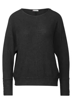 Лонгслив STREET ONE Shirt, серый