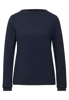 Лонгслив STREET ONE Shirt, синий