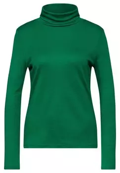 Лонгслив STREET ONE Shirt, зеленый