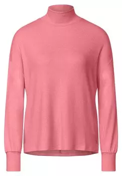 Лонгслив Street One, светло-розовый