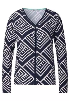 Лонгслив Street One, темно-синий